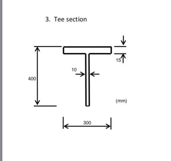 3. Tee section 10 400 300