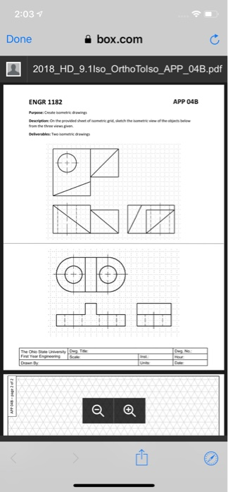 2:03 1 Done 을 box.com 2018 HD 9.1lso_Ortho Tolso_APP_04B.pdf ENGR 1182 APP 048 e a 也